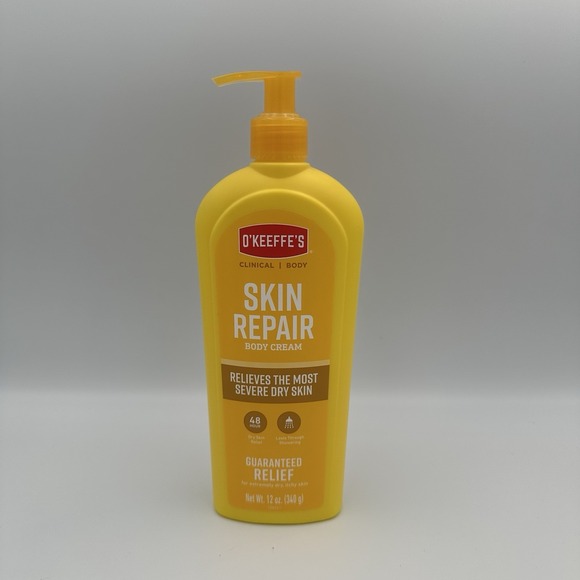 O'Keeffe's Clinical Skin Repair Body Cream Lotion Severe Dry Skin Relief